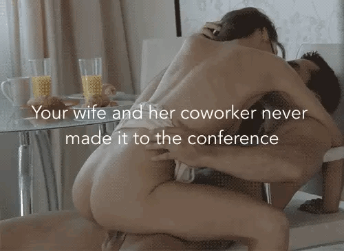 Wife get creampie from her colleague