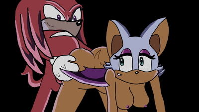 Rouge titfuck while watches sonic porn
