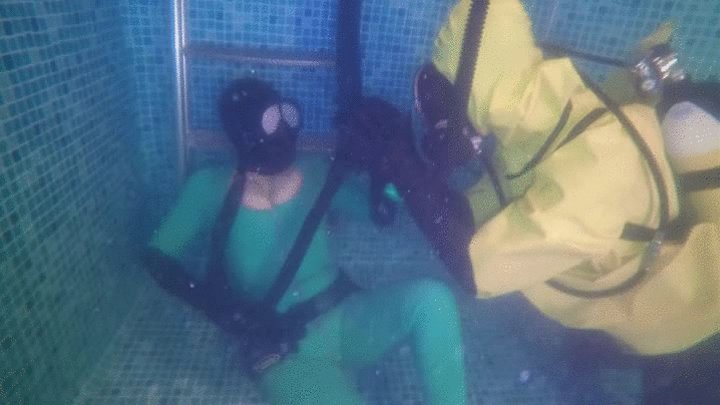 Underwater fullface mask women